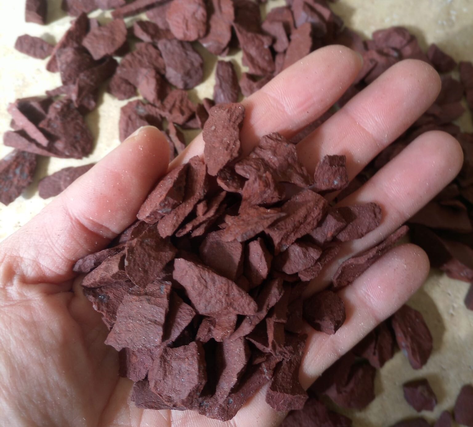 CHIPS JASPE ROJO