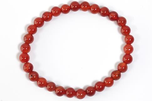 pulsera carneola 6mm