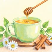 herbal-tea-with-honey-cinnamon